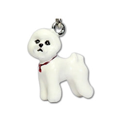 Parisian Pet 'Bichon' Key Chain for Dogs - Trendy, Durable, Stylish Key Ring, Perfect Accessory for Bichon Lovers and Dog Lovers