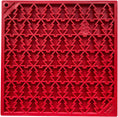 Load image into Gallery viewer, "Peace" Christmas Tree emat - Enrichment Lick Mat for Dogs and Cats | Christmas Tree design | SodaPup
