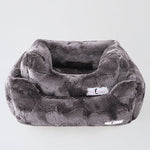 Luxe Dog Bed Pewter