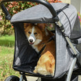 Load image into Gallery viewer, Travel Pet Stroller with Adjustable Handlebar
