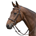 Load image into Gallery viewer, Miller's Flash Bridle crafted from Quality leather-Reins Included
