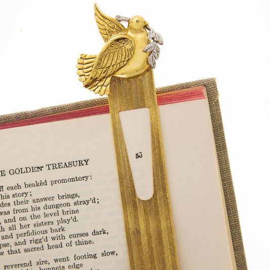 Dove With Olive Branch Bookmark