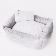 Imperial Crystal Dog Bed Clear Crystal