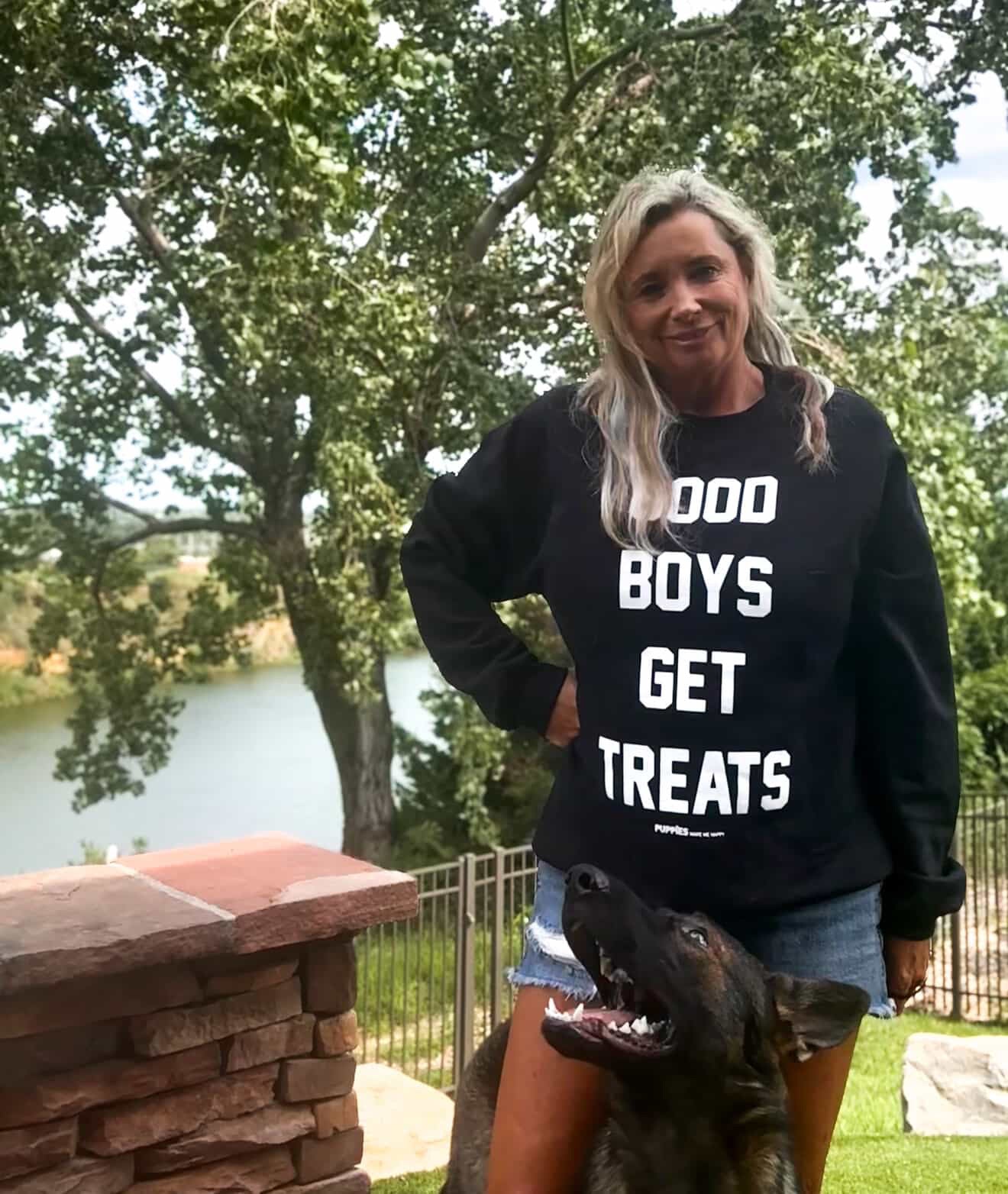 Good Boys Get Treats Uni-Sex Crewneck Sweatshirt | Ultra-Soft Best Gift for Dog Lovers