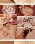 Load image into Gallery viewer, Leather Pyrography

