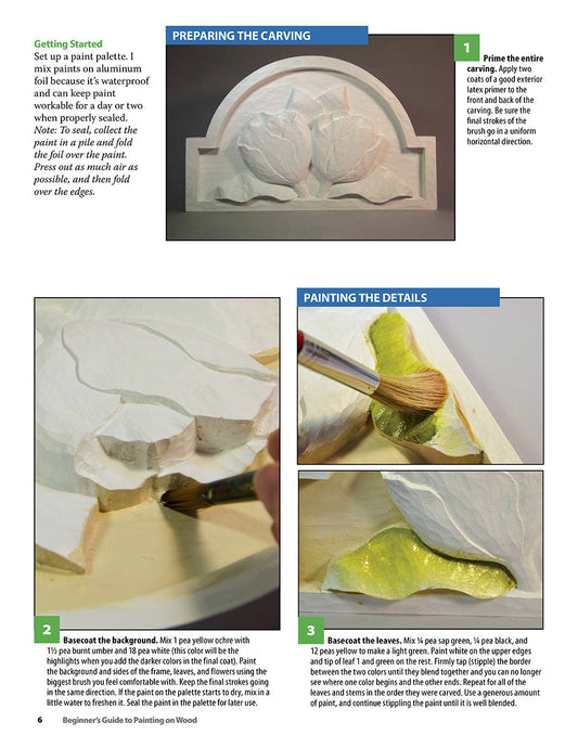 Beginner's Guide to Painting on Wood
