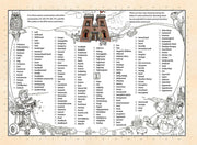 Amazing A--Z AlphaQuest Seek & Find Challenge Puzzle Book