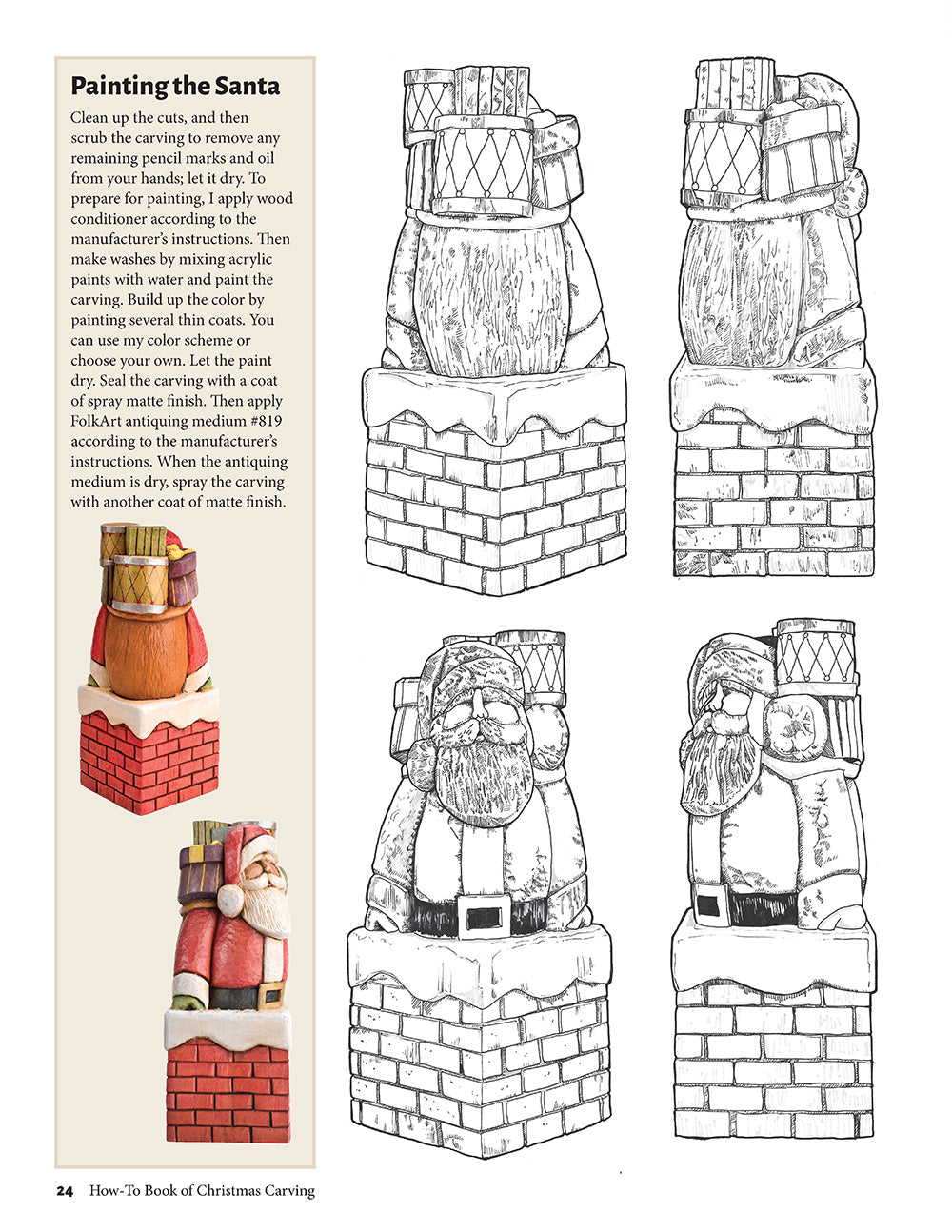 How-To Book of Christmas Carving