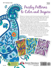 Boho Paisley Coloring Book