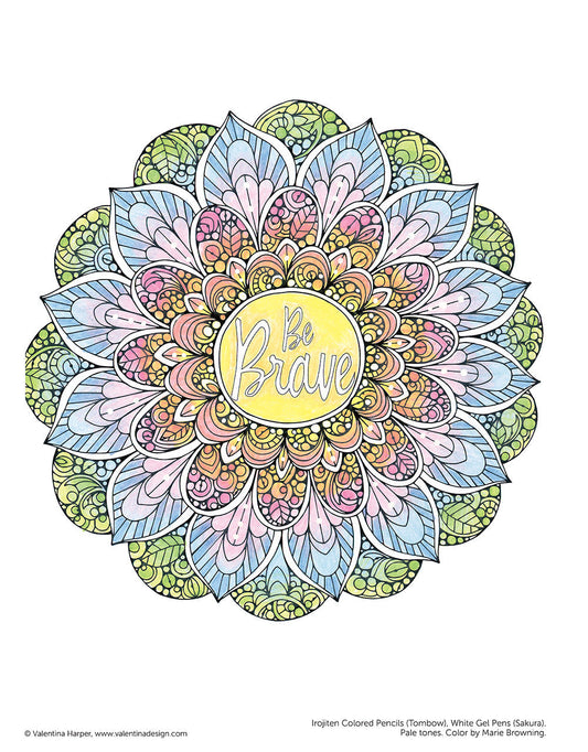 Creative Coloring Mandala Expressions