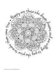 Creative Coloring Mandala Expressions