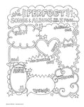 Load image into Gallery viewer, Notebook Doodles Peace, Love, and Music
