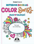 Load image into Gallery viewer, Notebook Doodles Color Swirl
