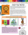 Load image into Gallery viewer, Color Your Own Stickers Mandalas
