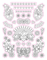 Color Your Own Stickers Party