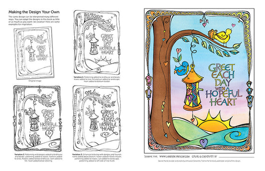 Flowers of Faith Coloring Book