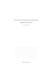 Hello Angel Letter Love Coloring Collection