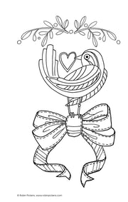 Color Yuletide Coloring Book