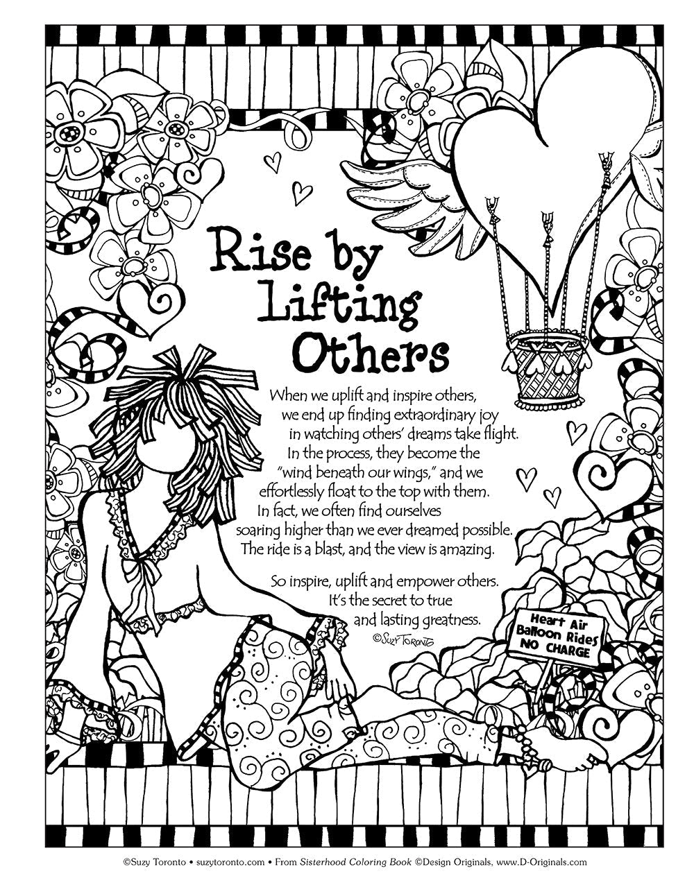 Sisterhood Coloring Book