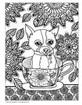 Load image into Gallery viewer, Lovable Dogs Coloring Book
