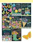 Load image into Gallery viewer, Chalk-Style Garden Coloring Book
