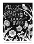 Load image into Gallery viewer, Chalk-Style Garden Coloring Book
