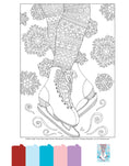 Load image into Gallery viewer, Hello Angel Winter Wonderland Coloring Collection
