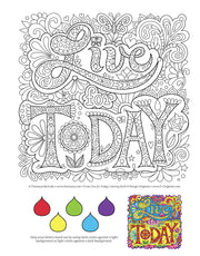 Live for Today Coloring Book
