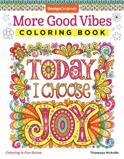 More Good Vibes Coloring Book
