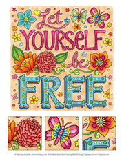 More Good Vibes Coloring Book