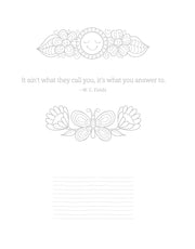 More Good Vibes Coloring Book