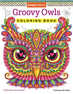 Groovy Owls Coloring Book