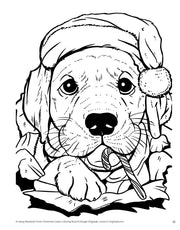 Christmas Cuties Coloring Book