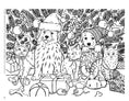 Load image into Gallery viewer, Christmas Cuties Coloring Book
