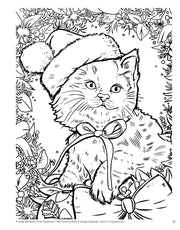 Christmas Cuties Coloring Book