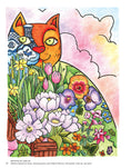 Load image into Gallery viewer, Happy Cats Coloring Book
