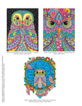 Load image into Gallery viewer, Hello Angel Owls Wild & Whimsical Coloring Collection

