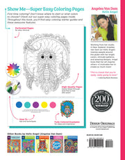 Hello Angel Owls Wild & Whimsical Coloring Collection