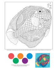 Hello Angel Tropical Escape Coloring Collection