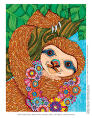 Hello Angel Tropical Escape Coloring Collection