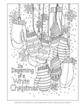 Load image into Gallery viewer, Merry & Bright Holiday Coloring Book
