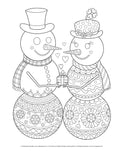 Load image into Gallery viewer, Merry & Bright Holiday Coloring Book
