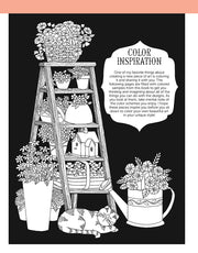 Chalk-Style Blessings Coloring Book