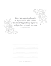 Hello Angel Irresistible Animals Coloring Collection