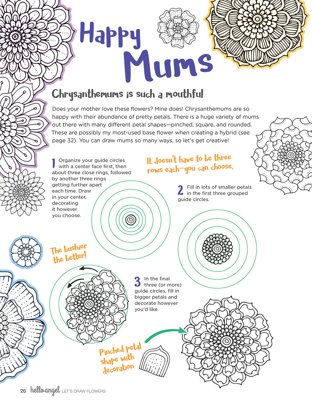 Let's Draw Flowers