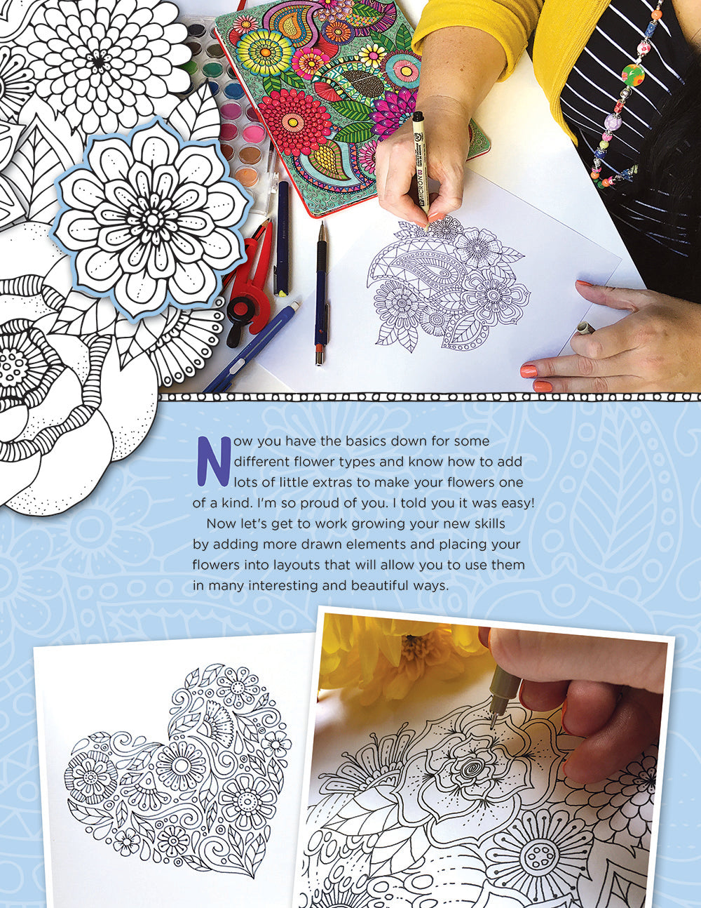Let's Draw Flowers