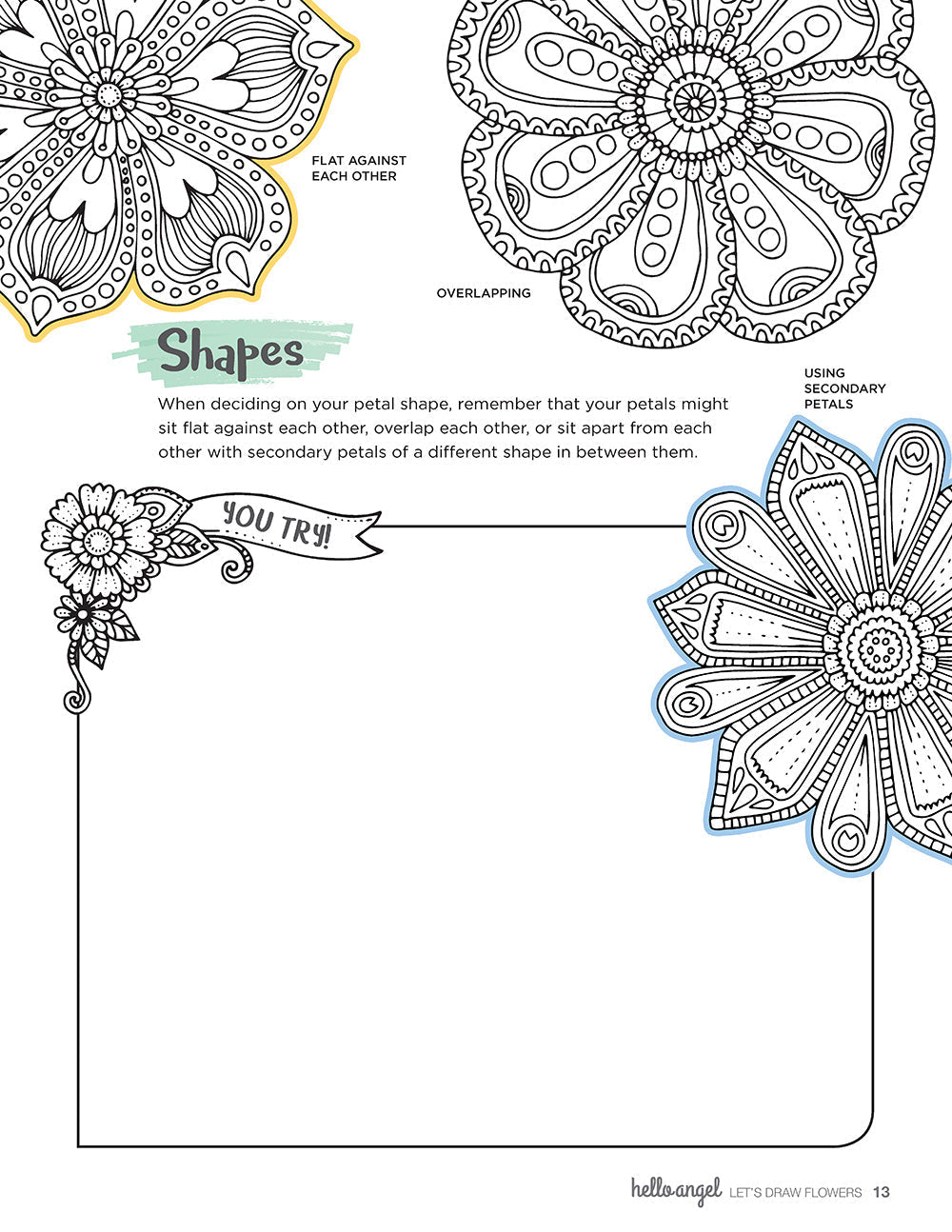 Let's Draw Flowers