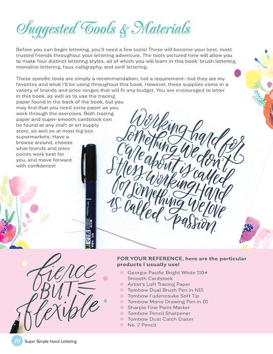 Super Simple Hand Lettering