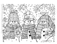 Load image into Gallery viewer, Cute Christmas Holiday Coloring Book
