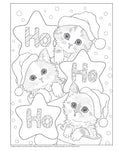 Load image into Gallery viewer, Santa's Kitty Helpers Holiday Coloring Book
